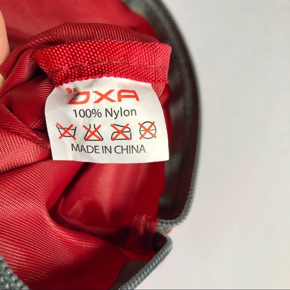 OXA Laundry Bag Travel Packing Accessories Small RED 12 1/2” x 9 1/2” Unisex - Picture 7 of 12